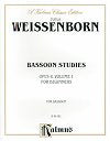Weissenborn Bassoon Studies Op. 8, Vol. 1 for Beginners by Julius Weissenborn (Hard Copy)