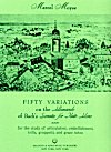 50 Variations of the Allemande of Bach’s Sonata for Flute Alone by Marcel Moyse