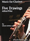 Five Drawings by Alfred Prinz