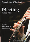 Meeting Duo for B-flat Clarinet and Bass Clarinet by Alfred Prinz