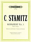 Stamitz Concerto in B-flat major No. 3 for Clarinet and Orchestra (Piano Reduction) Play along edition by Carl Stamitz
