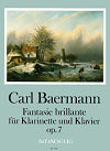 Fantasie Brillante Op. 7 for Clarinet and Piano by Carl Baermann