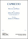 Capriccio for Bassoon and Piano by Julius Weissenborn