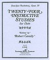 24 Instructive Studies for Flute, Op. 30 by Joachim Andersen, edited by Robert Cavally