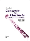 Concerto for Clarinets - Third Movement for Basset Horn Solo and Clarinet Choir by Alexis Ciesla