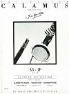 As If for Bass Clarinet, Vibraphone and Marimba by Patrice Sciortino