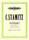 Concerto in B-flat Major for 2 Clarinets and Orchestra (Piano Reduction) by Carl Stamitz