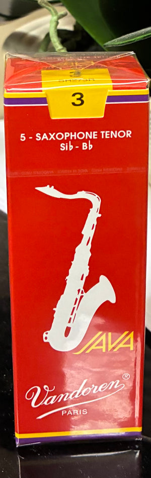 Vandoren's Red Java Tenor Sax Reeds