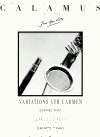 Variations sur Carmen (by Bizet) for Clarinet and Piano by Jean-Louis Petit