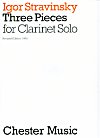 Three Pieces for Clarinet Solo by Igor Stravinsky