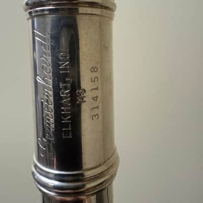 Gemeinhardt Flute M3 B foot 2008 - Silver