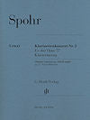 Spohr Concerto No. 2 in E-flat major Op. 57 for Clarinet and Piano Reduction by Ludwig Spohr edited by Ullrich Scheideler with Piano Reduction by Christoph Sobanski