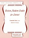 16 Modern Etudes for Clarinet Op. 14 by František Zítek