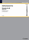Sonate for Clarinet and Piano by Paul Hindemith