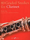 80 Graded Studies for Clarinet Book 1