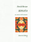 Sonata for Clarinet in B-flat and Piano by David Bevan