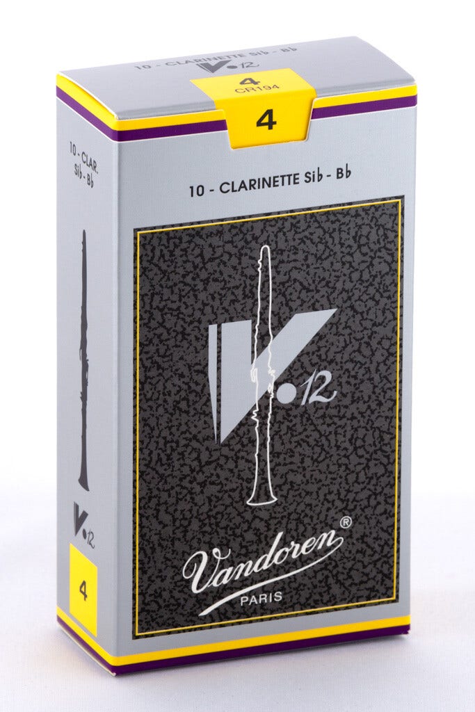 Vandoren V12 Bb Clarinet 10PK Reeds, 4