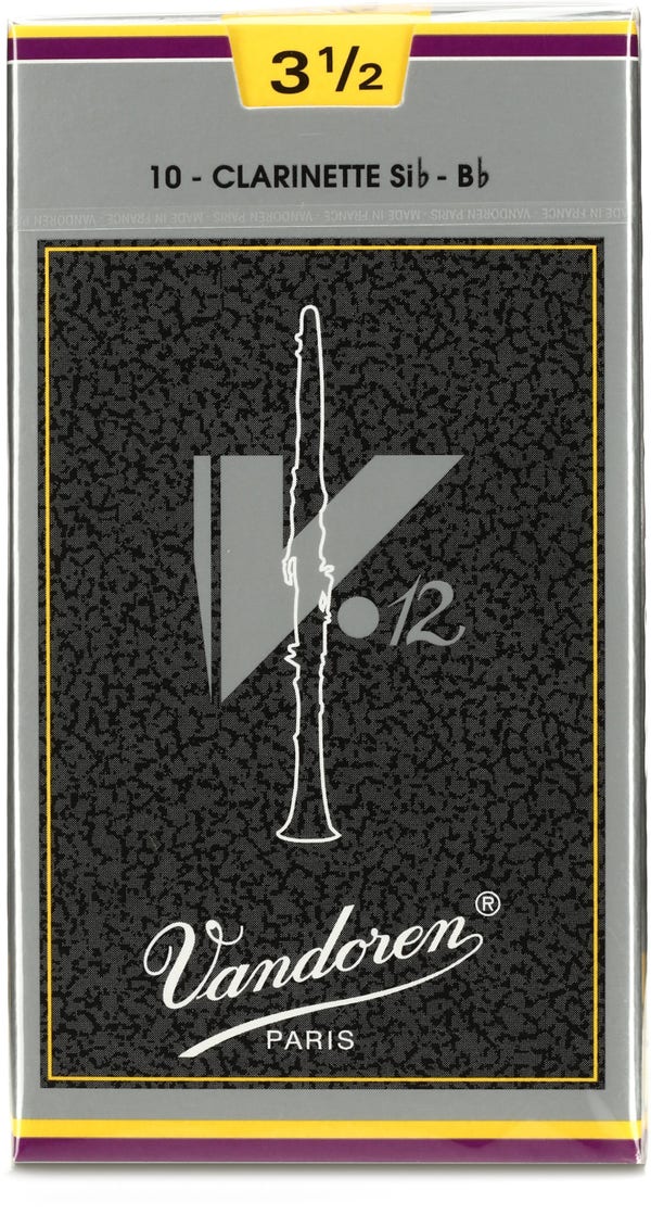Vandoren CR1935 V12 Bb Clarinet Reed - 3.5 (10-pack)