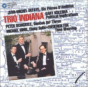 Jean-Michel Defaye, Peter Schickele, Gary Kulesha, Michael Kibbe, Frederick Fox – Trio Indiana