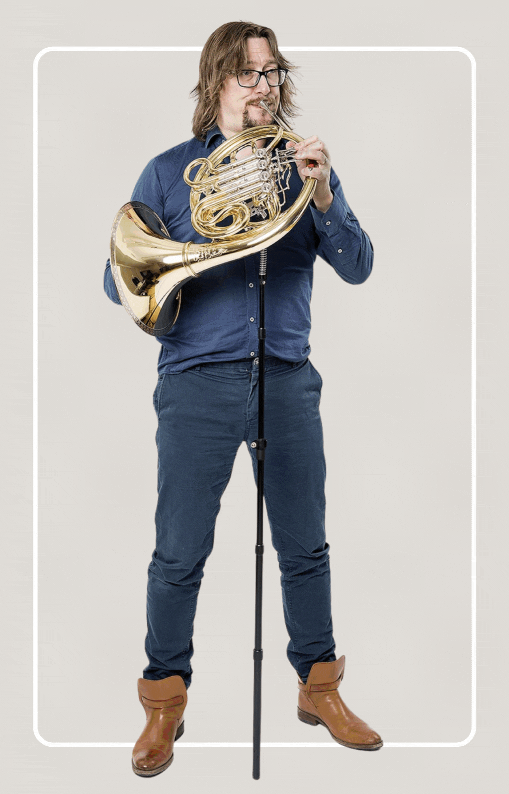 ErgoBrass French Horn Support