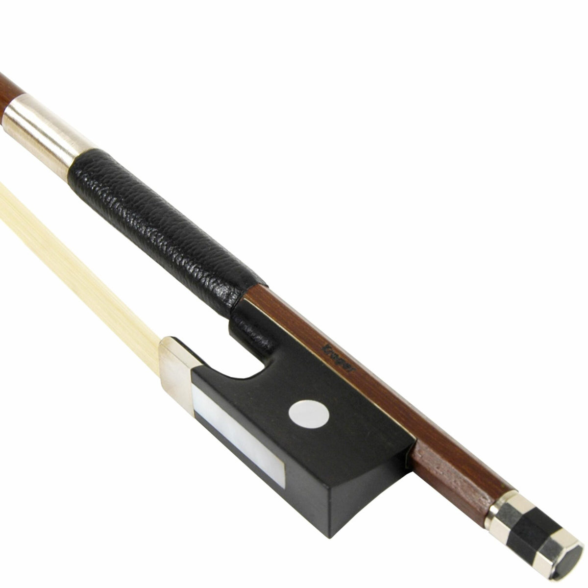 Hans Kroger Round Brazilwood 4/4 Size Violin Bow