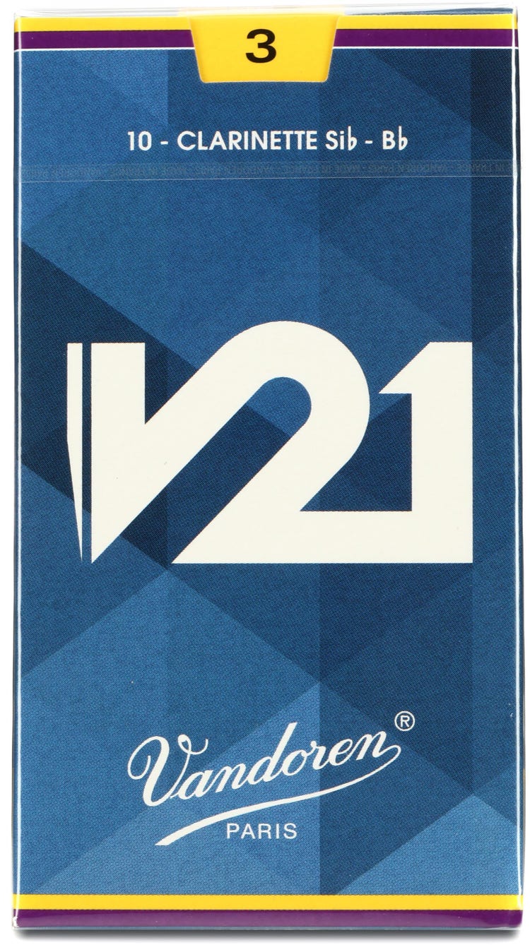 Vandoren CR803 V21 Bb Clarinet Reed - 3.0 (10-pack)