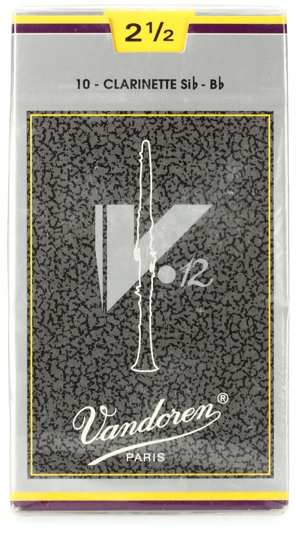 Vandoren CR1925 V12 Bb Clarinet Reed - 2.5 (10-pack)