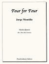 Four for Four Clarinet Quartet by Jorge Montilla
