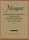 Mozart Clarinet Concerto in A Major KV 622 Full Score Basset Clarinet Edition