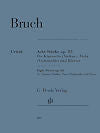Acht Stücke Op. 83 (Eight Pieces) for Clarinet (Violin), Viola (Violoncello) and Piano by Max Bruch edited by Annette Oppermann