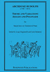Theme and Variations & Adagio and Polonaise for Basset Horn (or Clarinet) and Piano by Archduke Rudolph of Austria