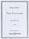 Tres Fantasias for clarinet, cello & piano by Roberto Sierra