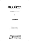 Hoe-Down for E-flat Soprano Clarinet and Piano by Alfred Reed