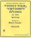 24 Virtuosity Studies for Flute, Op. 60 by Joachim Andersen, edited by Robert Cavally