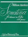Sonatina for Clarinet and Piano Op. 3 by William Mathias
