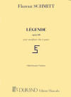 Legende Op. 66 for Alto Saxophone and Piano by Florent Schmitt