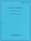 Concerto for Clarinet in B-flat and Orchestra (Piano Reduction) by Henri Tomasi