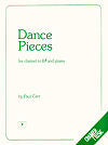 Dance Pieces for Clarinet and Piano by Paul Carr