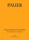 Monologhi di tutti i Giorni (Monology Všedního Dne) for Solo Clarinet by Jiri Pauer