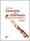 Concerto for Clarinets - Fourth Movement for E-flat Clarinet Solo and Clarinet Choir by Alexis Ciesla