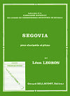 Ségovia Bolero for Clarinet and Piano by Léon Legron