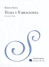 Tema y Variaciones for Clarinet and Piano by Roberto Sierra