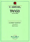 Tango, Por una Cabesa for Clarinet Quartet by Carlos Gardel