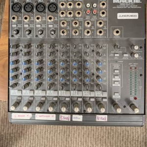Mackie 1202-VLZ Pro 12-Channel Mic / Line Mixer 2000 - 2007 - Dark Gray