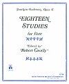 18 Studies for Flute, Op. 41 by Joachim Andersen, edited by Robert Cavally