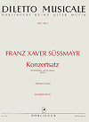Konzertsatz in D Major for basset clarinet in A and orchestra (piano reduction) by Franz Xaver Süssmayr