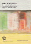 Four Solos for Bass Clarinet Op. 97, 105, 106 & 107 by Jakob Vejslev