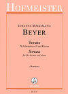Sonata for B-flat Clarinet and Piano by Johanna Magdalena Beyer