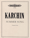 Summer Song Clarinet Solo by Louis Karchin