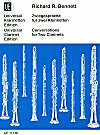 Conversations for Two Clarinets by Richard Rodney Bennett